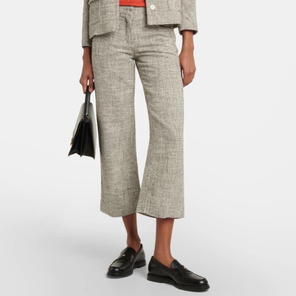 MaxMara Gray Cropped Pants
